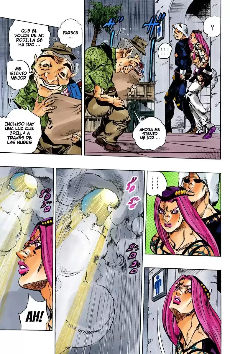 JoJo's Bizarre Adventure Parte 6: Stone Ocean Full Color Capitulo 104: Bohemian Rhapsody parte 1 página 9