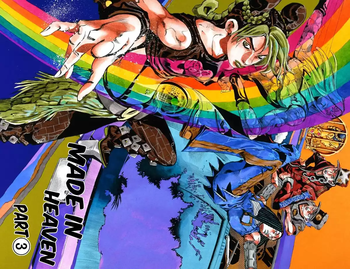 JoJo's Bizarre Adventure Parte 6: Stone Ocean Full Color Capitulo 151: Made in Heaven parte 3 página 2