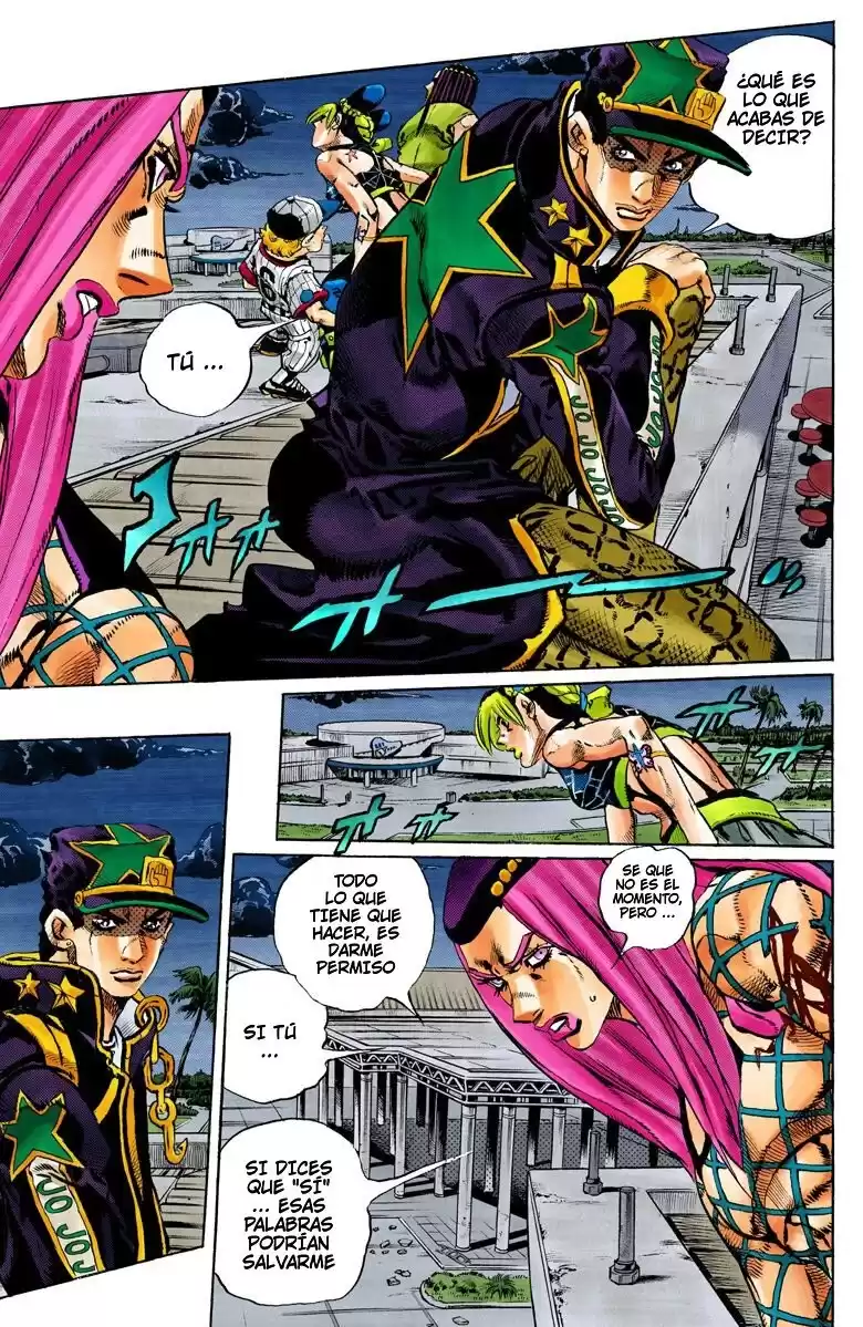 JoJo's Bizarre Adventure Parte 6: Stone Ocean Full Color Capitulo 151: Made in Heaven parte 3 página 4