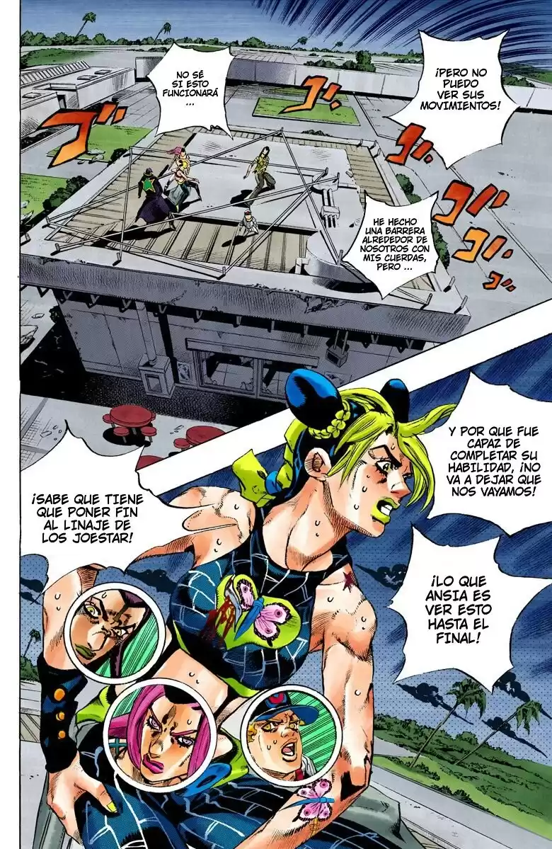 JoJo's Bizarre Adventure Parte 6: Stone Ocean Full Color Capitulo 151: Made in Heaven parte 3 página 7