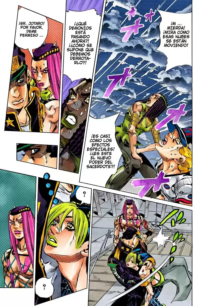 JoJo's Bizarre Adventure Parte 6: Stone Ocean Full Color Capitulo 151: Made in Heaven parte 3 página 8