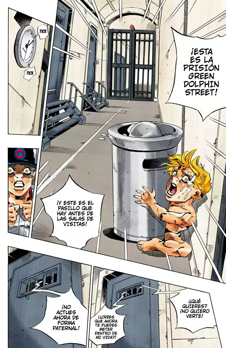 JoJo's Bizarre Adventure Parte 6: Stone Ocean Full Color Capitulo 156: Made in Heaven parte 8 página 11