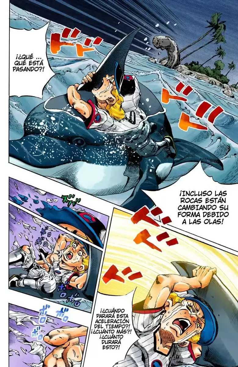 JoJo's Bizarre Adventure Parte 6: Stone Ocean Full Color Capitulo 156: Made in Heaven parte 8 página 5