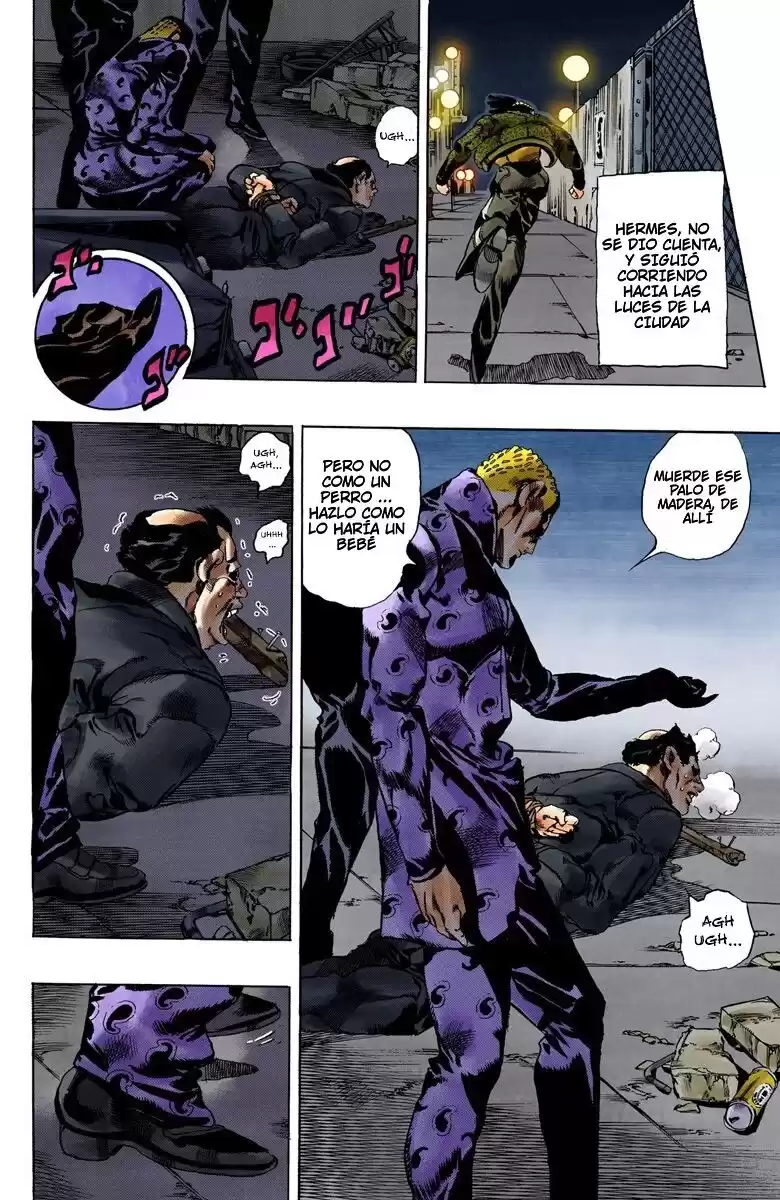 JoJo's Bizarre Adventure Parte 6: Stone Ocean Full Color Capitulo 51: Beso de Amor y Venganza parte 1 página 10