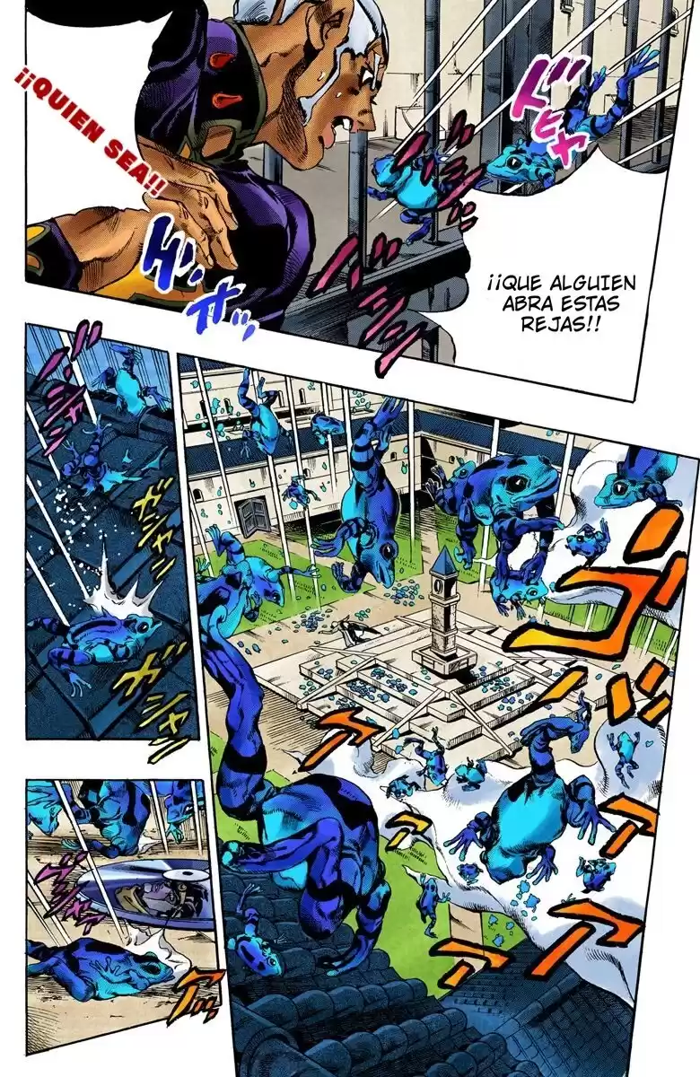 JoJo's Bizarre Adventure Parte 6: Stone Ocean Full Color Capitulo 49: Aviso de Precipitación Repentina parte 2 página 3