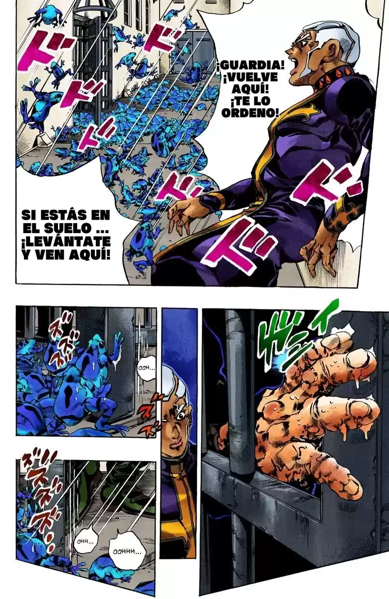 JoJo's Bizarre Adventure Parte 6: Stone Ocean Full Color Capitulo 49: Aviso de Precipitación Repentina parte 2 página 7