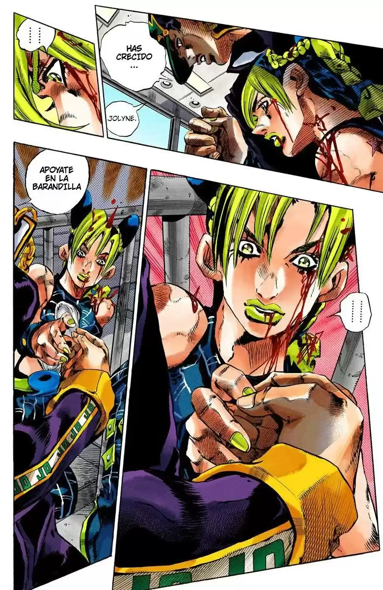 JoJo's Bizarre Adventure Parte 6: Stone Ocean Full Color Capitulo 148: C-Moon parte 8 página 3