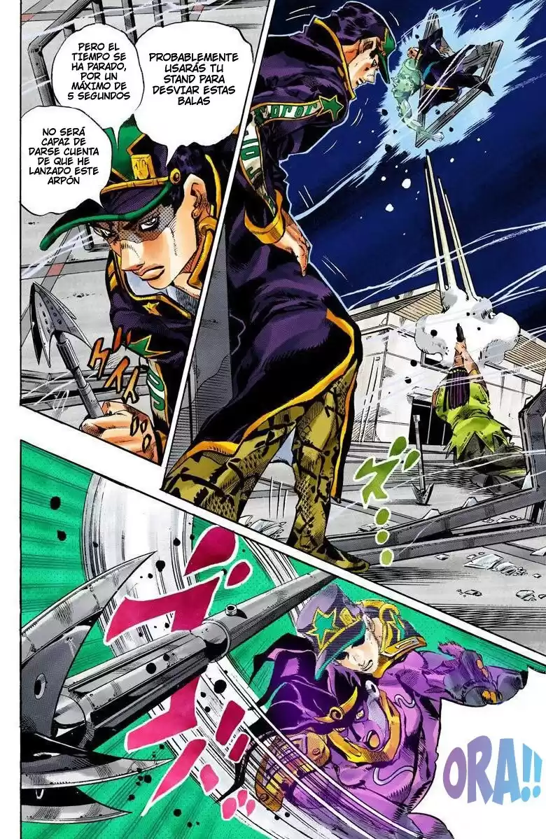 JoJo's Bizarre Adventure Parte 6: Stone Ocean Full Color Capitulo 148: C-Moon parte 8 página 6