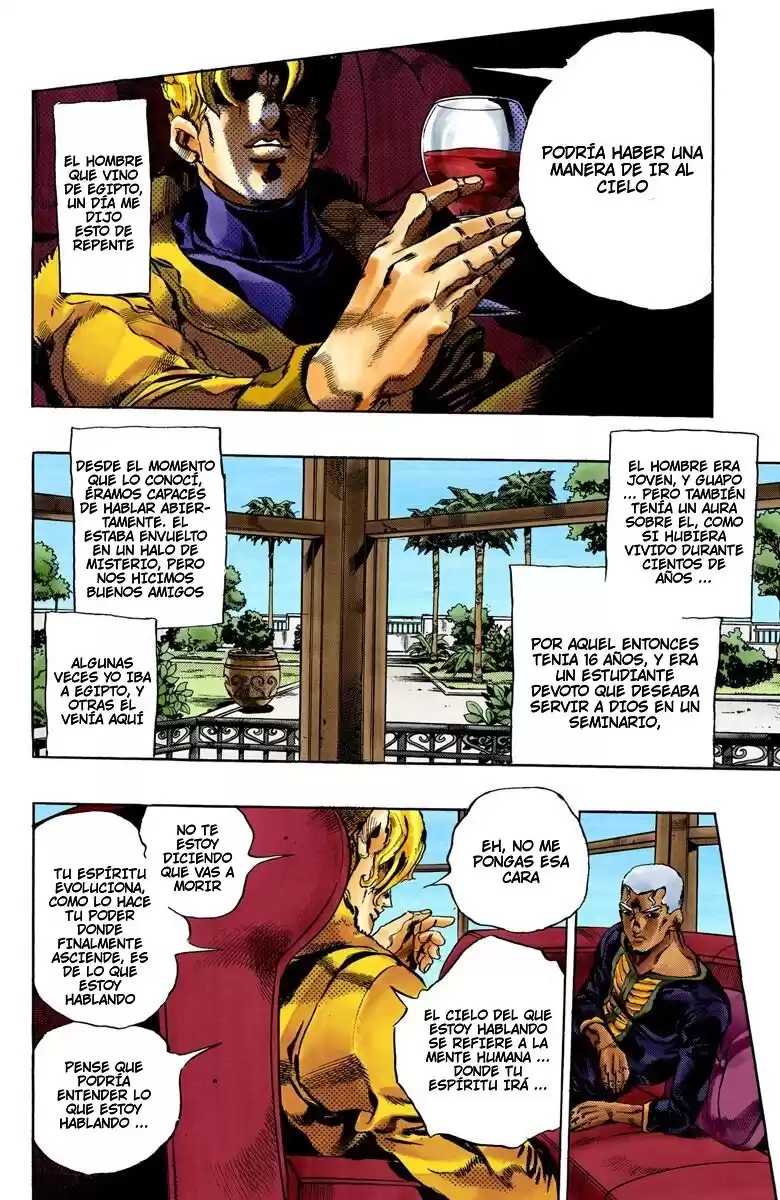 JoJo's Bizarre Adventure Parte 6: Stone Ocean Full Color Capitulo 48: Aviso de Precipitación Repentina parte 1 página 2