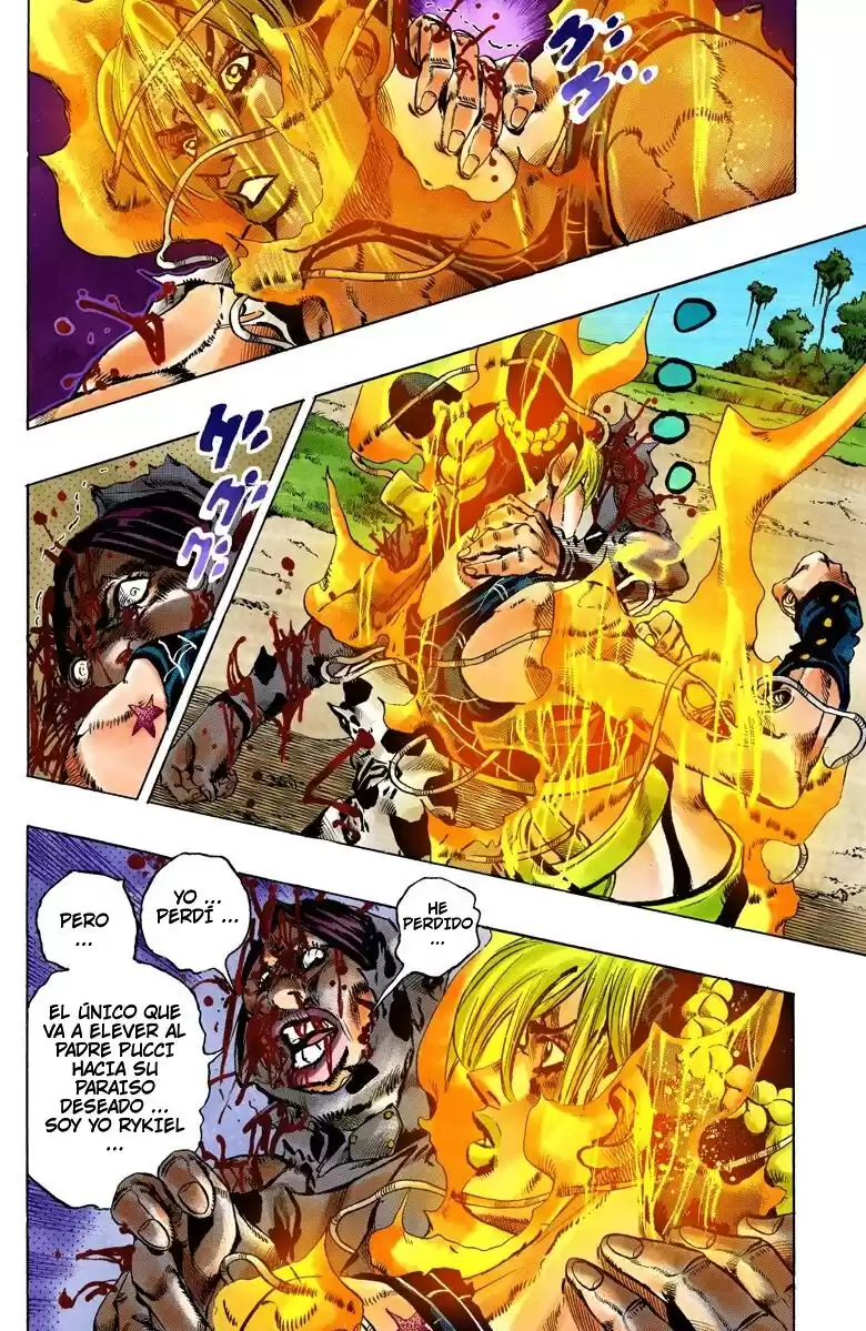 JoJo's Bizarre Adventure Parte 6: Stone Ocean Full Color Capitulo 117: Sky High parte 6 página 3