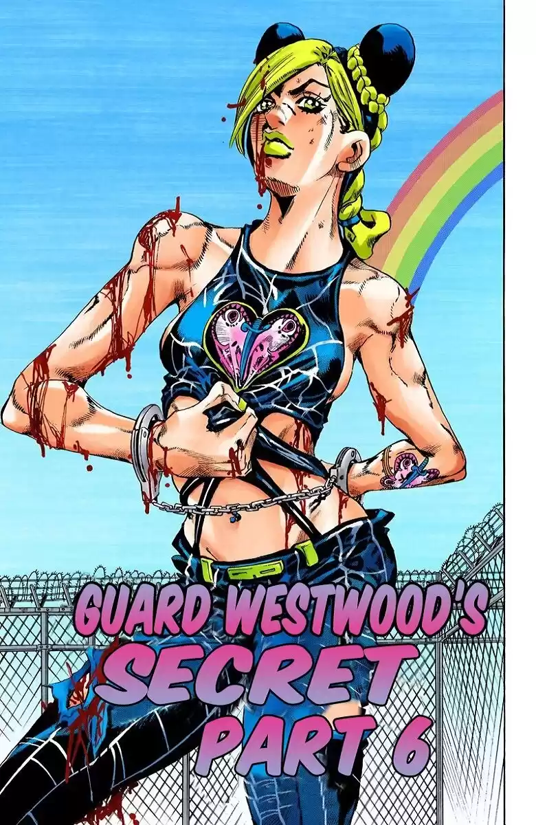 JoJo's Bizarre Adventure Parte 6: Stone Ocean Full Color Capitulo 65: El Secreto del Guardia Westwood parte 6 página 1