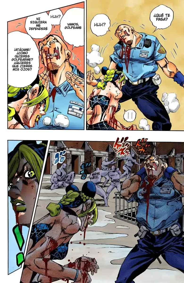 JoJo's Bizarre Adventure Parte 6: Stone Ocean Full Color Capitulo 65: El Secreto del Guardia Westwood parte 6 página 10