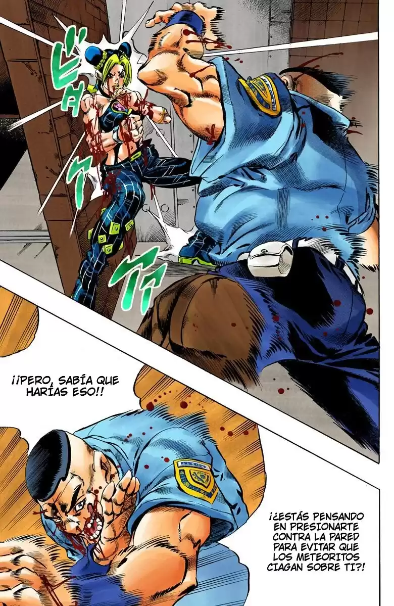 JoJo's Bizarre Adventure Parte 6: Stone Ocean Full Color Capitulo 65: El Secreto del Guardia Westwood parte 6 página 13