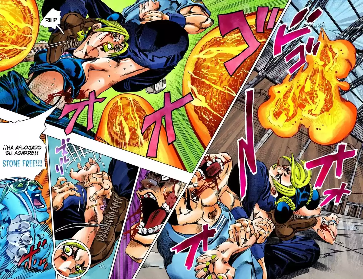 JoJo's Bizarre Adventure Parte 6: Stone Ocean Full Color Capitulo 65: El Secreto del Guardia Westwood parte 6 página 3