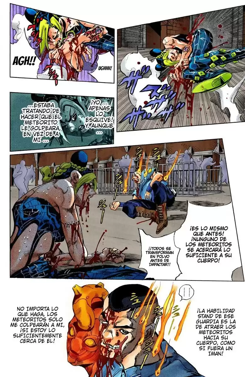 JoJo's Bizarre Adventure Parte 6: Stone Ocean Full Color Capitulo 65: El Secreto del Guardia Westwood parte 6 página 6