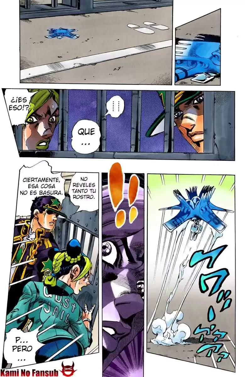 JoJo's Bizarre Adventure Parte 6: Stone Ocean Full Color Capitulo 13: El visitante parte 3 página 11