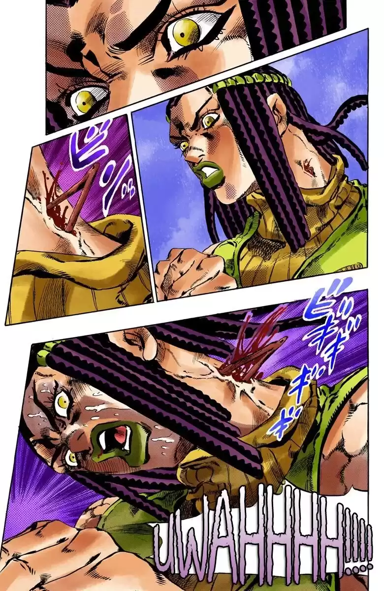 JoJo's Bizarre Adventure Parte 6: Stone Ocean Full Color Capitulo 53: Beso de Amor y Venganza parte 3 página 4