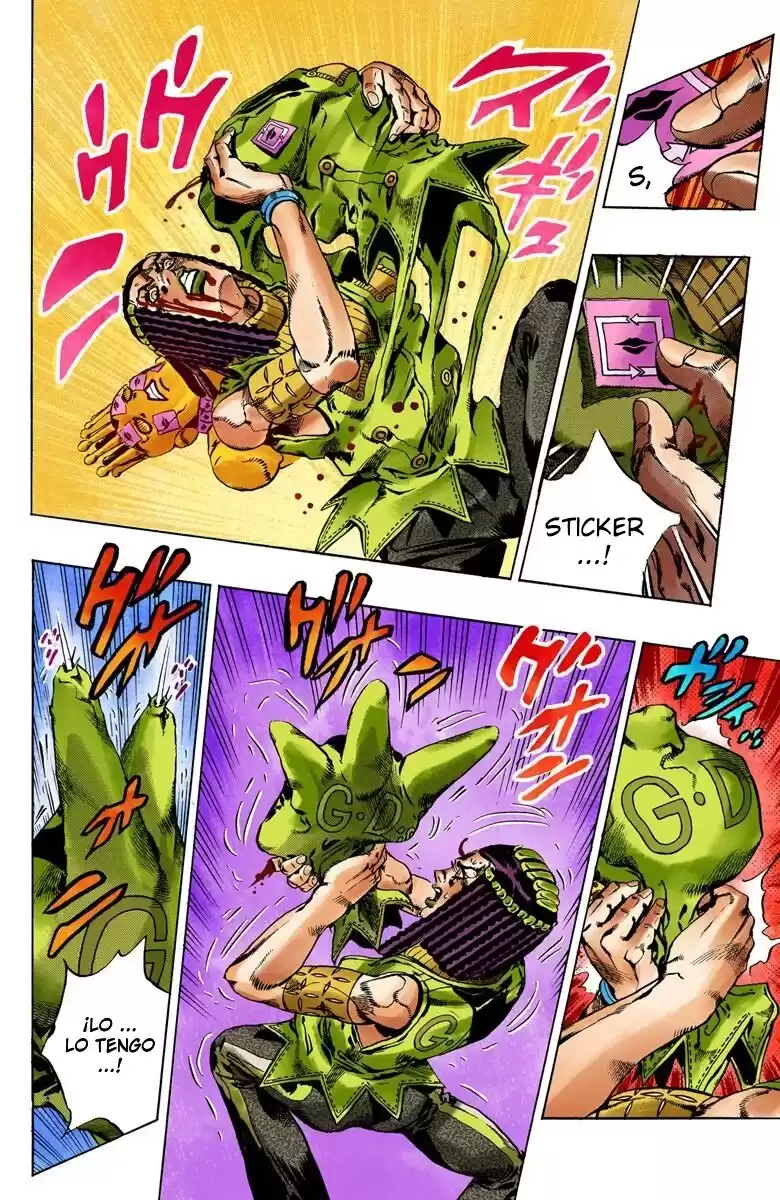 JoJo's Bizarre Adventure Parte 6: Stone Ocean Full Color Capitulo 53: Beso de Amor y Venganza parte 3 página 5