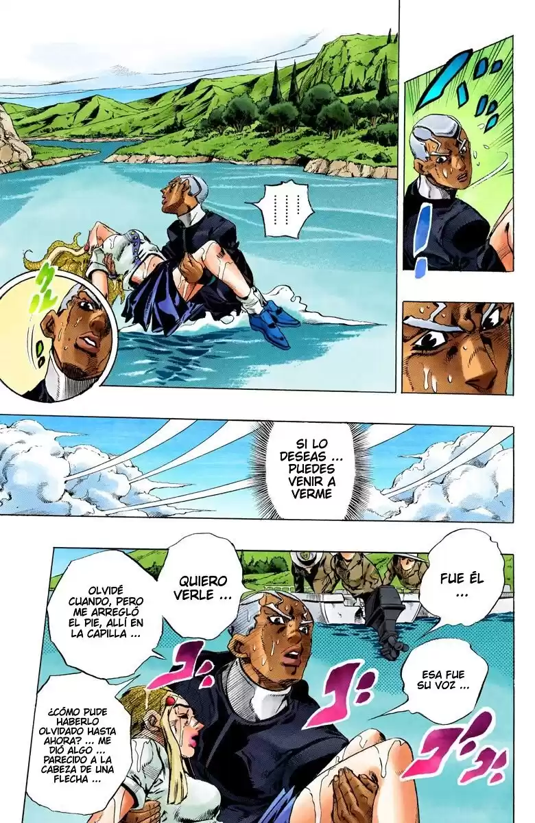 JoJo's Bizarre Adventure Parte 6: Stone Ocean Full Color Capitulo 129: Heavy Weather parte 5 página 5