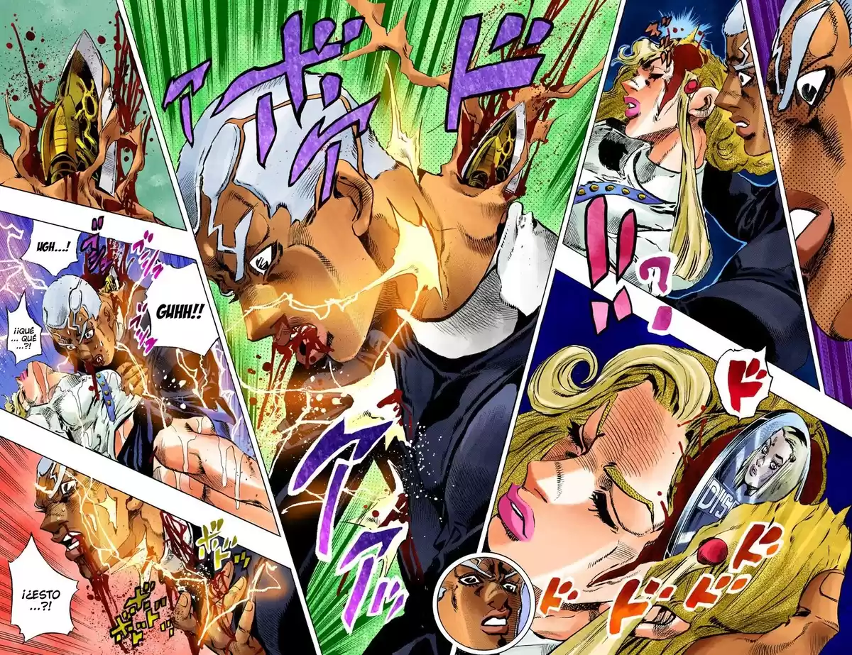 JoJo's Bizarre Adventure Parte 6: Stone Ocean Full Color Capitulo 129: Heavy Weather parte 5 página 6