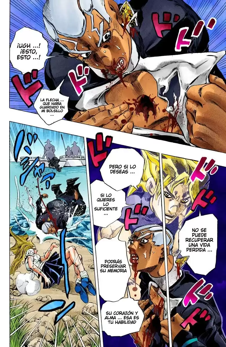 JoJo's Bizarre Adventure Parte 6: Stone Ocean Full Color Capitulo 129: Heavy Weather parte 5 página 7