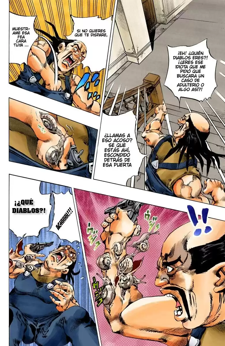 JoJo's Bizarre Adventure Parte 6: Stone Ocean Full Color Capitulo 129: Heavy Weather parte 5 página 9