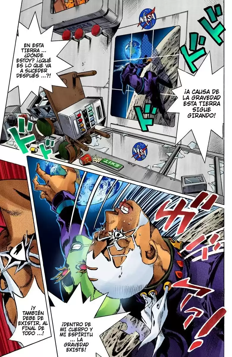 JoJo's Bizarre Adventure Parte 6: Stone Ocean Full Color Capitulo 140: La Gravedad de la Luna Nueva parte 2 página 3