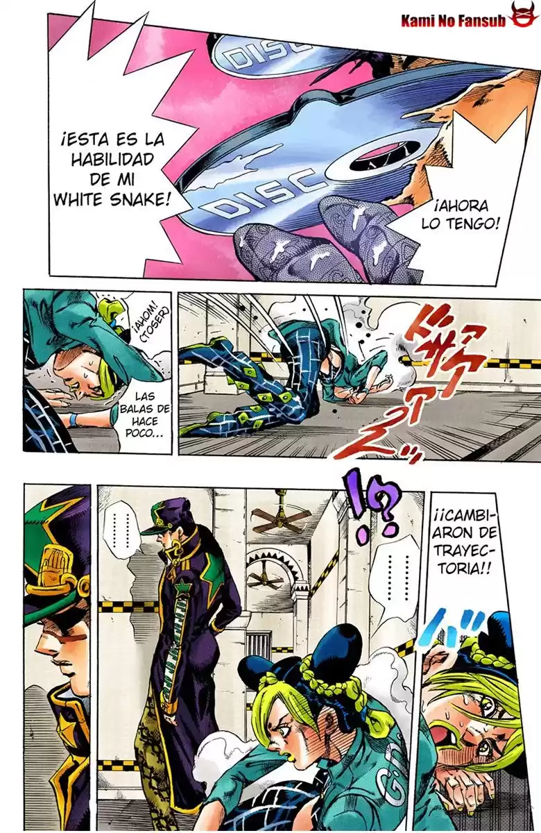 JoJo's Bizarre Adventure Parte 6: Stone Ocean Full Color Capitulo 19: El visitante parte 9 página 4