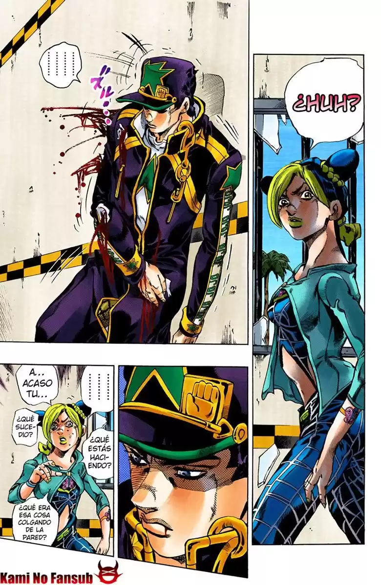 JoJo's Bizarre Adventure Parte 6: Stone Ocean Full Color Capitulo 19: El visitante parte 9 página 9