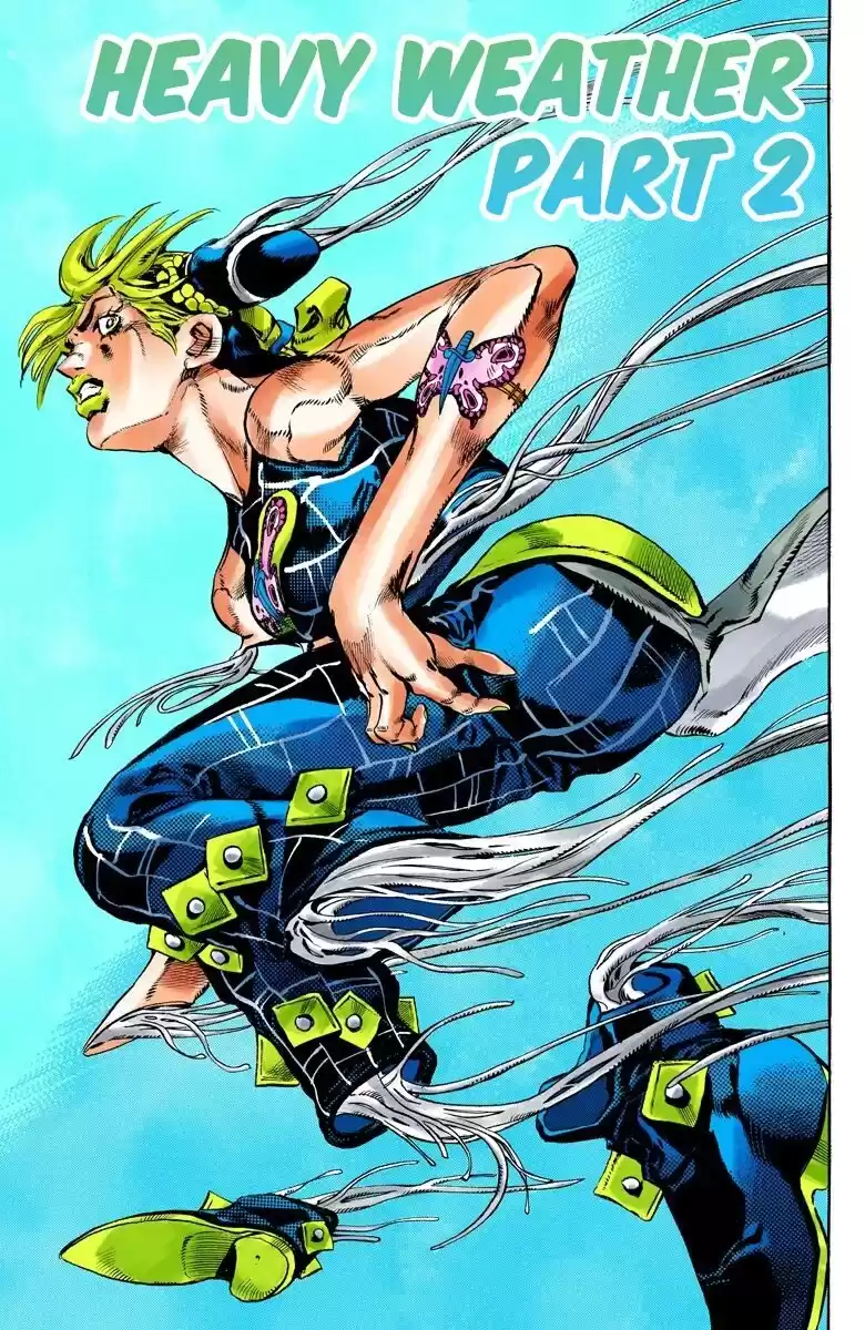 JoJo's Bizarre Adventure Parte 6: Stone Ocean Full Color Capitulo 126: Heavy Weather parte 2 página 1