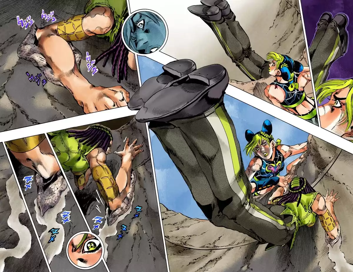 JoJo's Bizarre Adventure Parte 6: Stone Ocean Full Color Capitulo 126: Heavy Weather parte 2 página 11