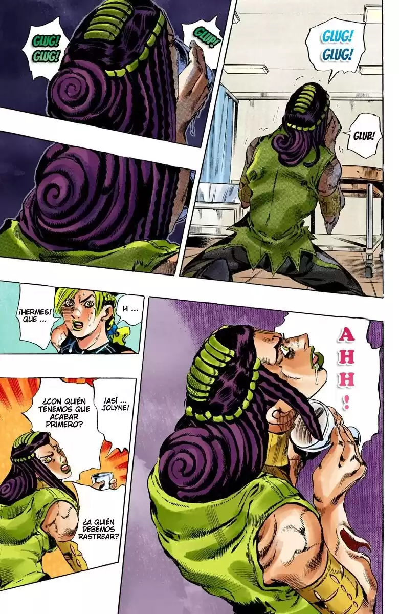 JoJo's Bizarre Adventure Parte 6: Stone Ocean Full Color Capitulo 126: Heavy Weather parte 2 página 13