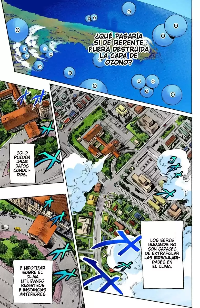 JoJo's Bizarre Adventure Parte 6: Stone Ocean Full Color Capitulo 126: Heavy Weather parte 2 página 3