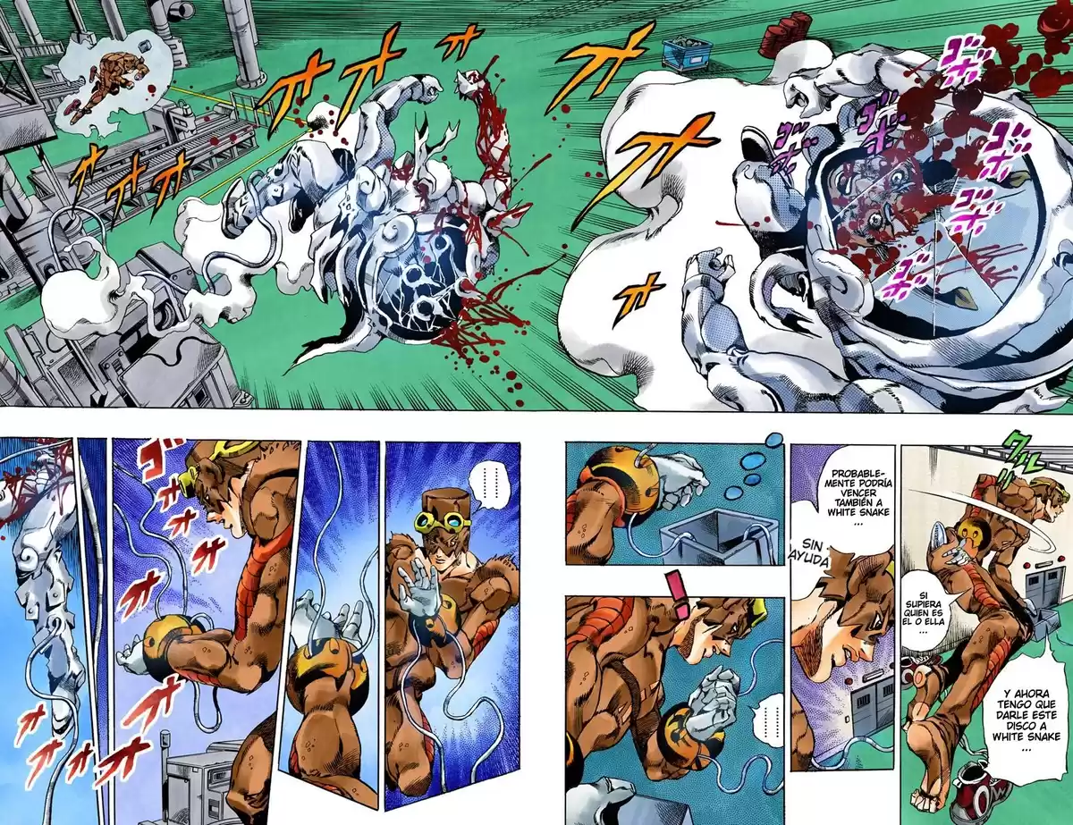 JoJo's Bizarre Adventure Parte 6: Stone Ocean Full Color Capitulo 46: Operación: Savage Garden parte 7 página 6