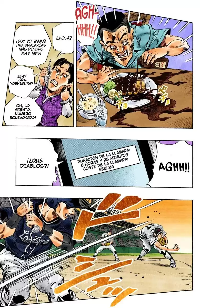 JoJo's Bizarre Adventure Parte 6: Stone Ocean Full Color Capitulo 150: Made in Heaven parte 2 página 5