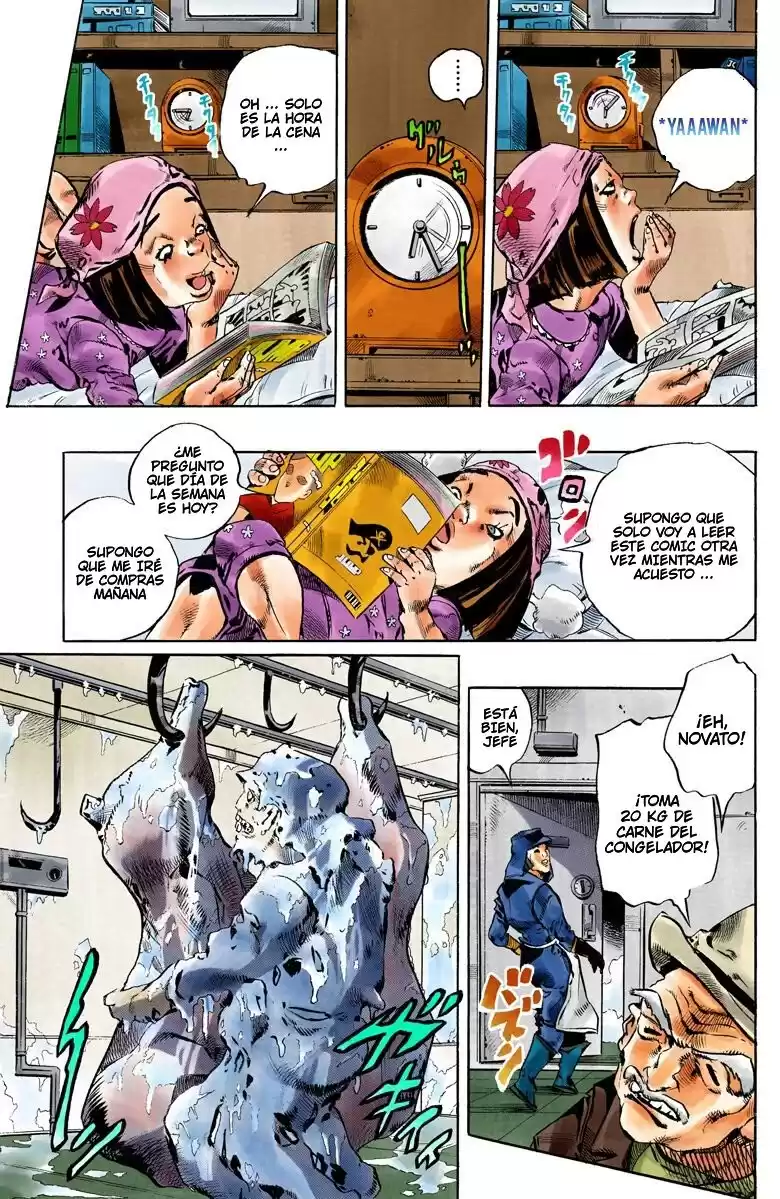 JoJo's Bizarre Adventure Parte 6: Stone Ocean Full Color Capitulo 150: Made in Heaven parte 2 página 7