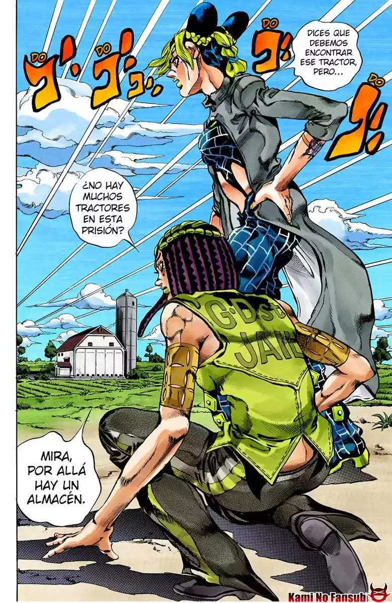 JoJo's Bizarre Adventure Parte 6: Stone Ocean Full Color Capitulo 27: ¡Son Seis! Parte 2 página 4