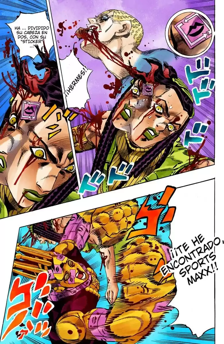 JoJo's Bizarre Adventure Parte 6: Stone Ocean Full Color Capitulo 57: Beso de Amor y Venganza parte 7 página 4