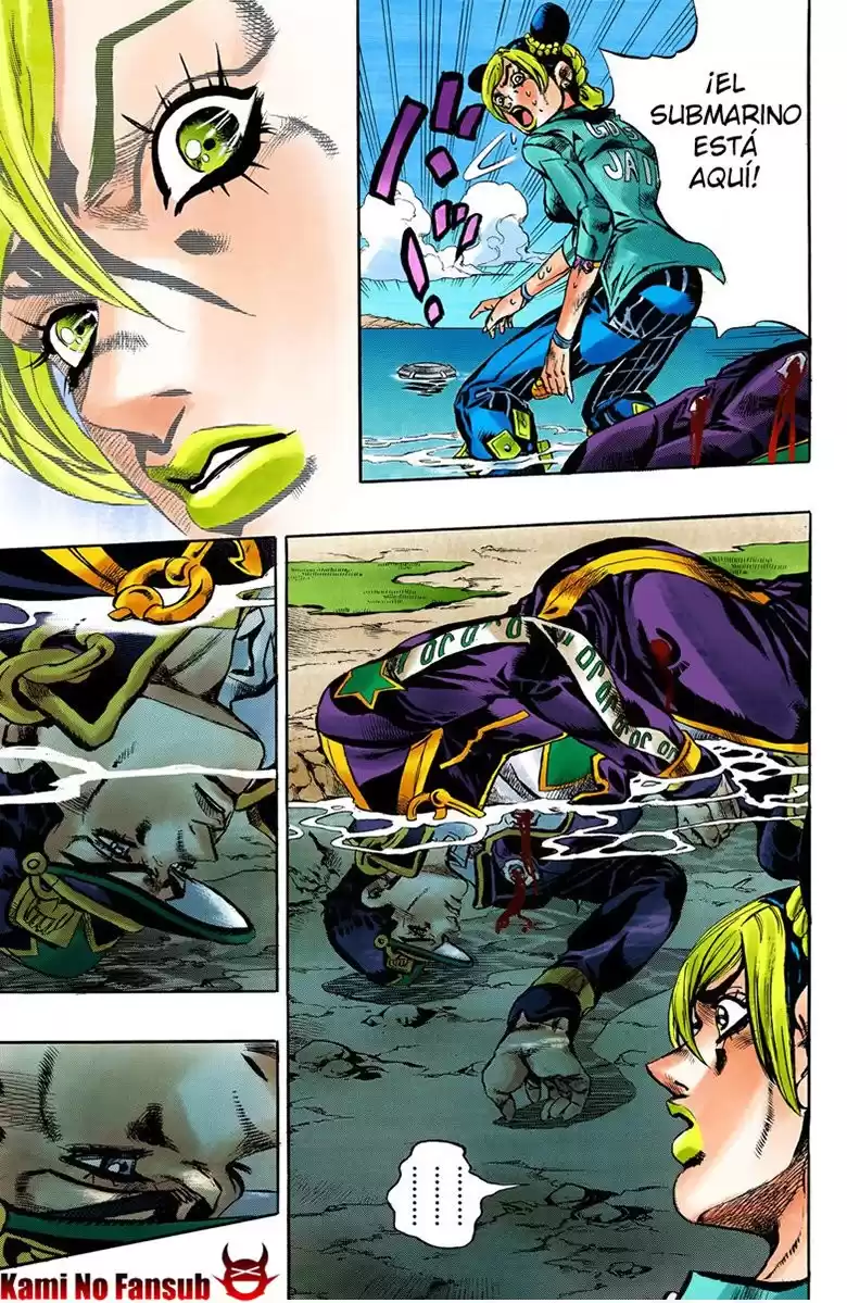 JoJo's Bizarre Adventure Parte 6: Stone Ocean Full Color Capitulo 20: Una melodía prisionera página 6