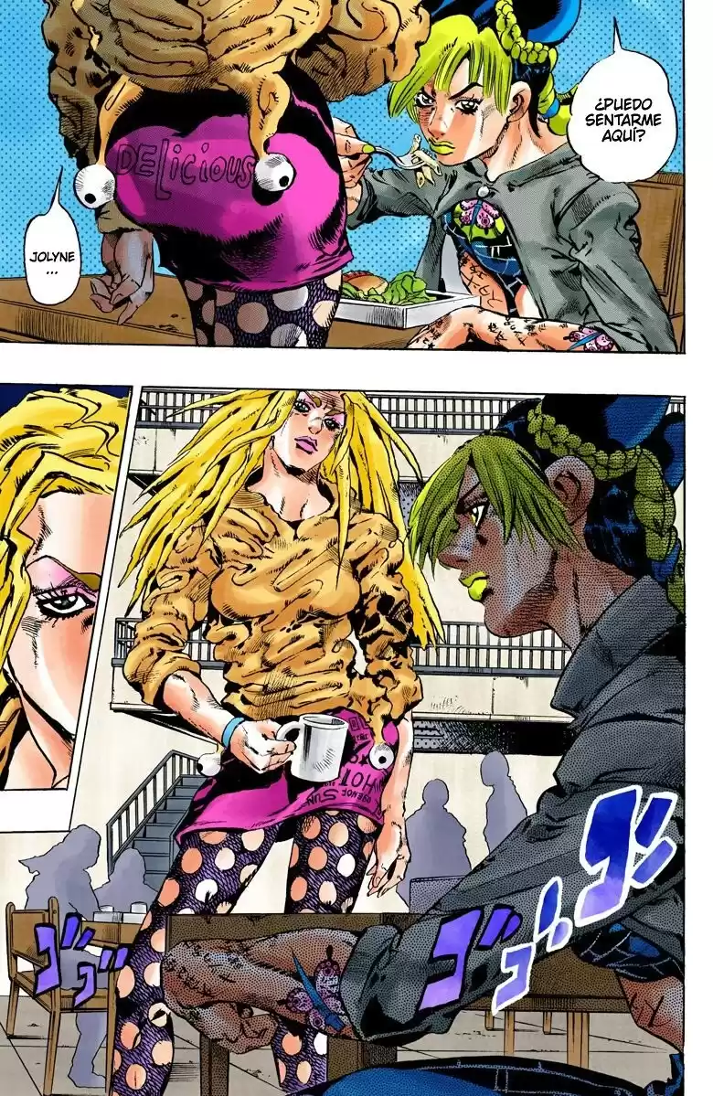 JoJo's Bizarre Adventure Parte 6: Stone Ocean Full Color Capitulo 98: ¡Jail House Lock! parte 3 página 7