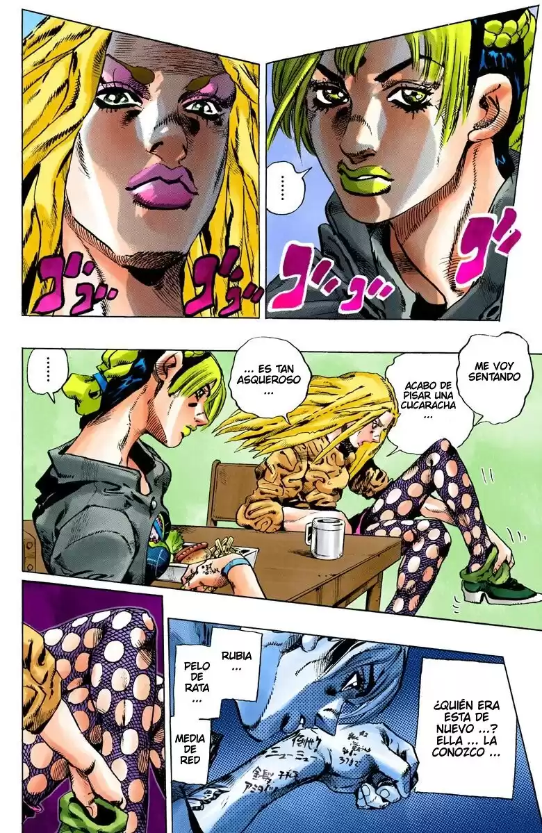 JoJo's Bizarre Adventure Parte 6: Stone Ocean Full Color Capitulo 98: ¡Jail House Lock! parte 3 página 8