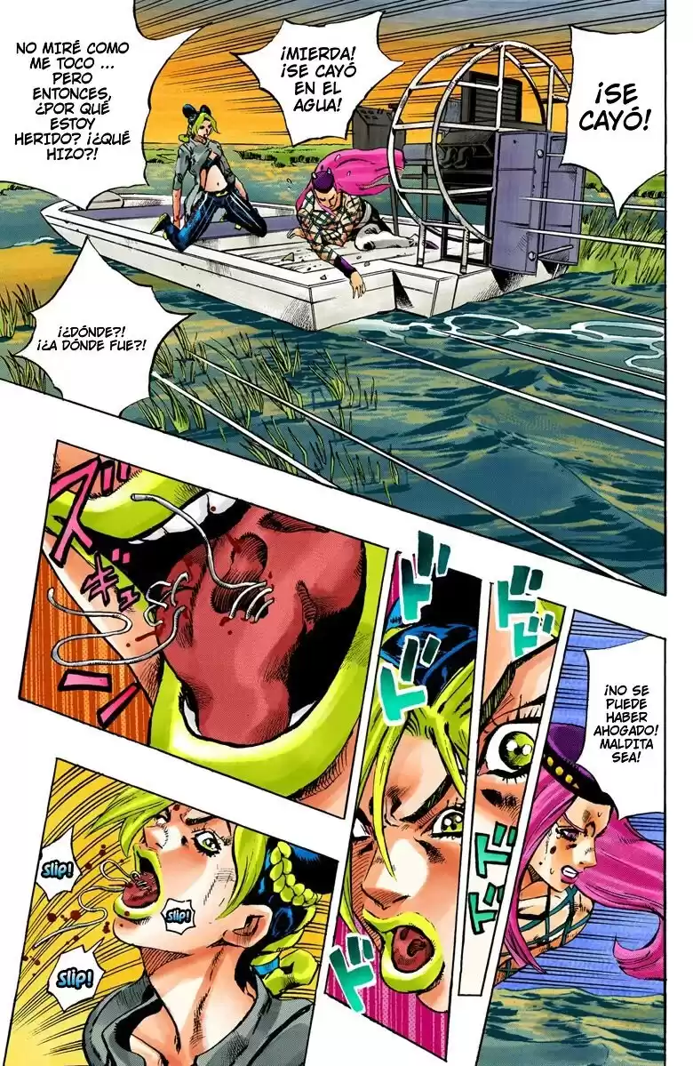 JoJo's Bizarre Adventure Parte 6: Stone Ocean Full Color Capitulo 86: AWAKEN - Despertar parte 2 página 4