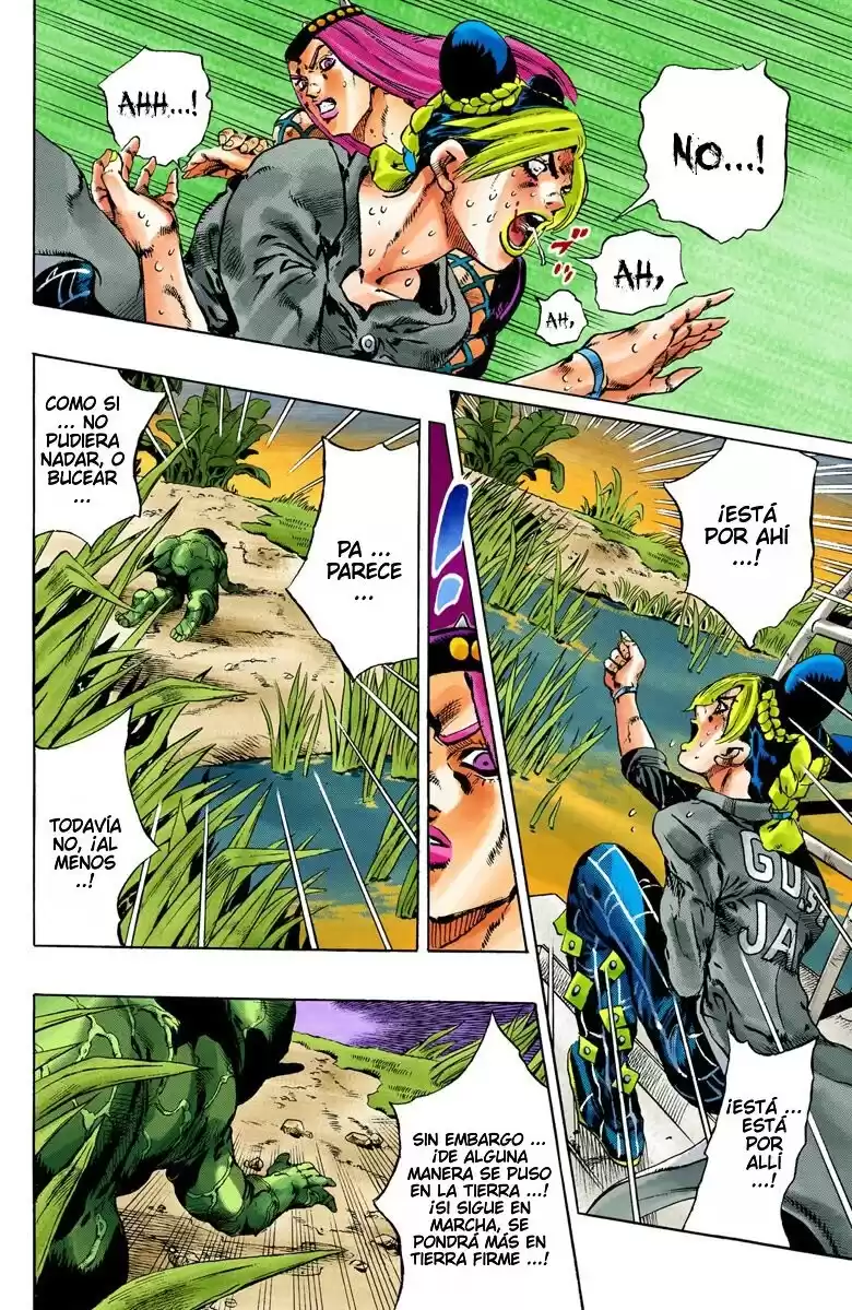 JoJo's Bizarre Adventure Parte 6: Stone Ocean Full Color Capitulo 86: AWAKEN - Despertar parte 2 página 5