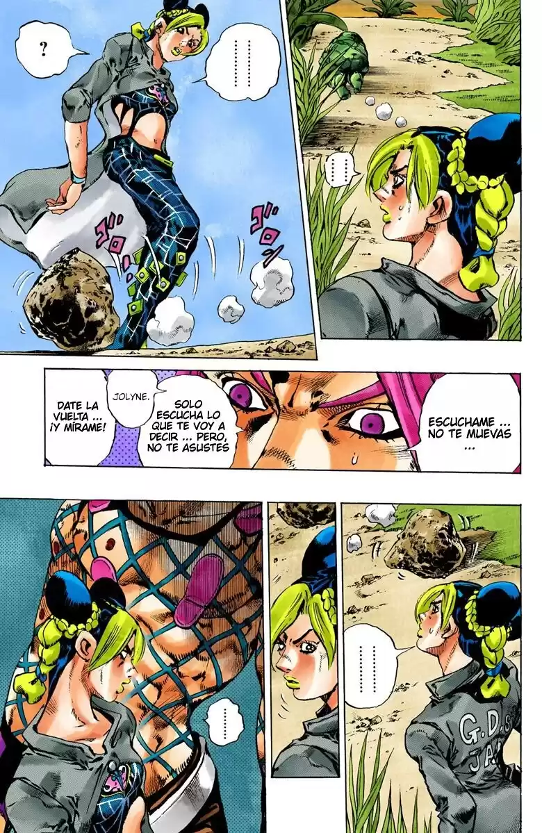 JoJo's Bizarre Adventure Parte 6: Stone Ocean Full Color Capitulo 86: AWAKEN - Despertar parte 2 página 8