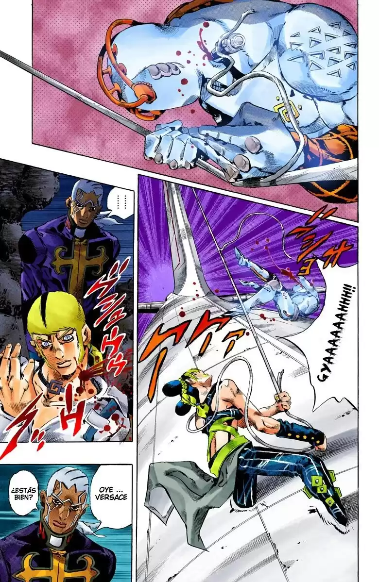 JoJo's Bizarre Adventure Parte 6: Stone Ocean Full Color Capitulo 120: Under World parte 2 página 10