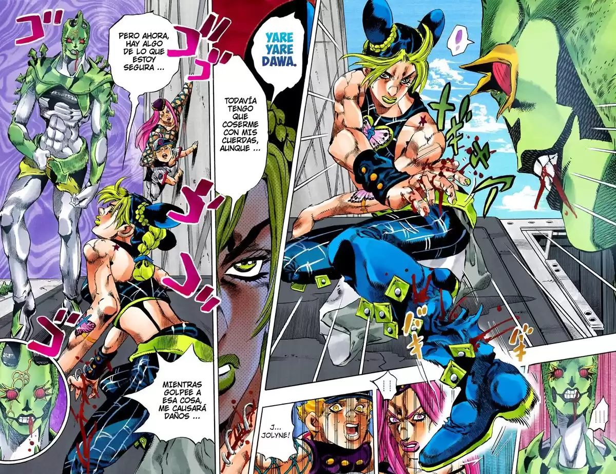 JoJo's Bizarre Adventure Parte 6: Stone Ocean Full Color Capitulo 141: C-Moon parte 1 página 15