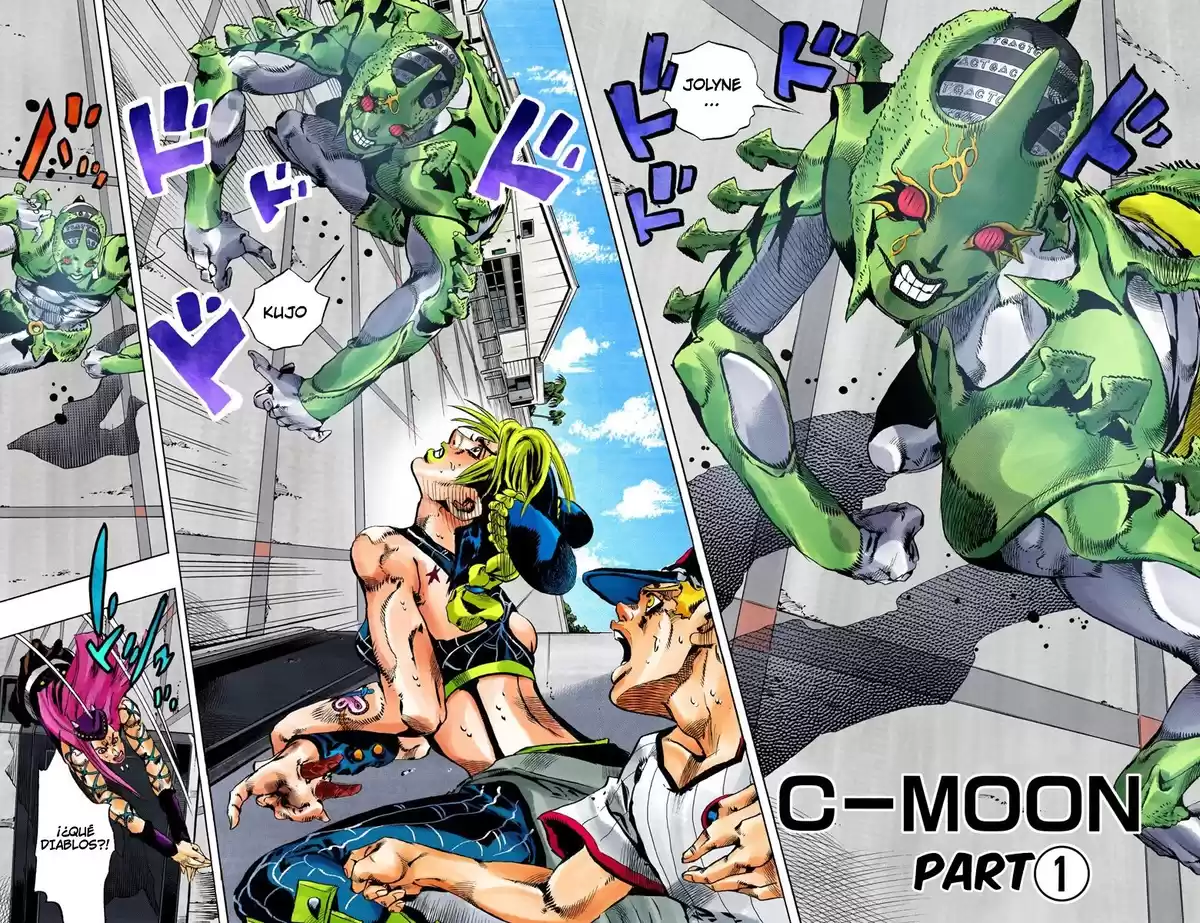 JoJo's Bizarre Adventure Parte 6: Stone Ocean Full Color Capitulo 141: C-Moon parte 1 página 2