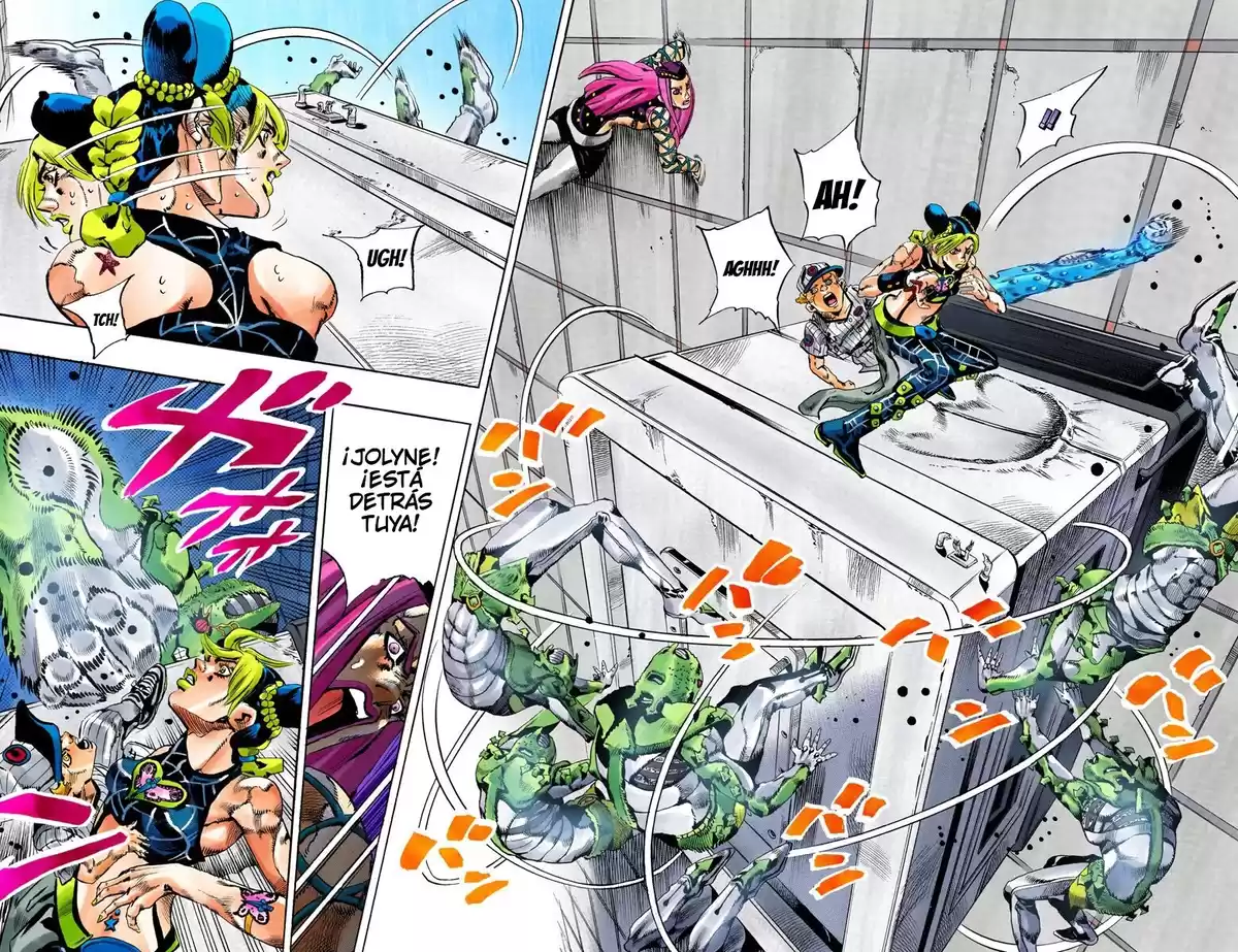 JoJo's Bizarre Adventure Parte 6: Stone Ocean Full Color Capitulo 141: C-Moon parte 1 página 4