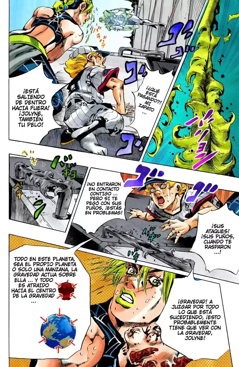 JoJo's Bizarre Adventure Parte 6: Stone Ocean Full Color Capitulo 141: C-Moon parte 1 página 7