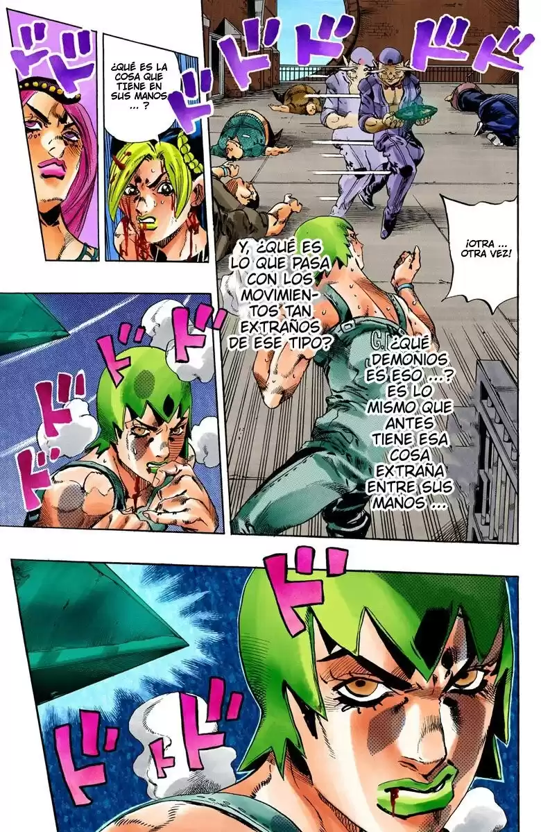 JoJo's Bizarre Adventure Parte 6: Stone Ocean Full Color Capitulo 68: Arde, Dragon's Dream parte 2 página 15